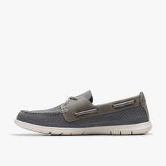 Flexway Tie Grey Combination | Clarks For Sale