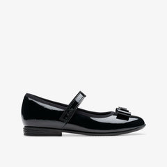 Finja Tap Older Black Patent | Clarks US