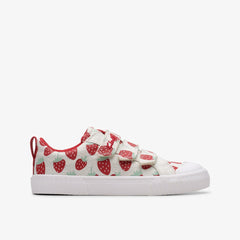 Foxing Fraise Kid Cotton Metallic | Clarks Onsale