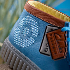 Torhill Explore Blue Leather | Clarks Onsale