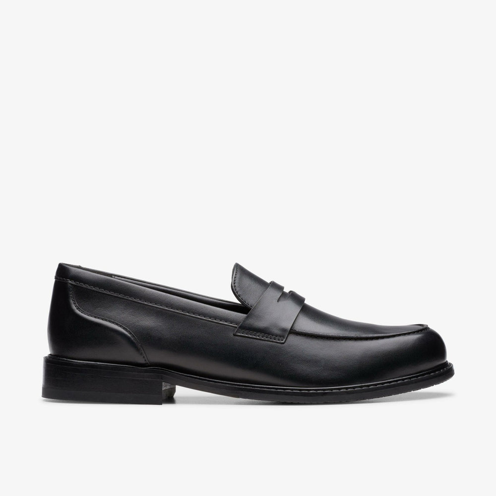 Craft Arlo Lo Black Leather | Clarks Sale