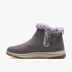 Brinkley Fur Dark Grey | Clarks