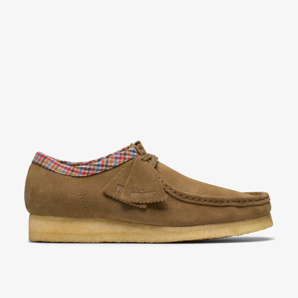Wallabee Dark Taupe Combination | Clarks For Sale