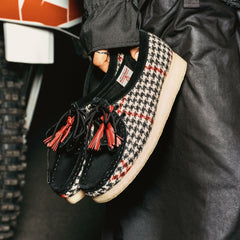 Wallabee Black Tweed Combination | Clarks Discount