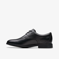 Jonwin Loop Youth Black Leather | Clarks Sale