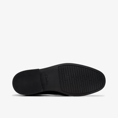 Jonwin Loop Youth Black Leather | Clarks Sale