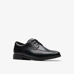 Jonwin Loop Youth Black Leather | Clarks Sale
