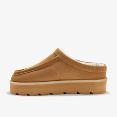 Meare Mule Caramel Warmlined | Clarks US