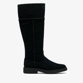 Nella Hi Black Suede | Clarks Discount
