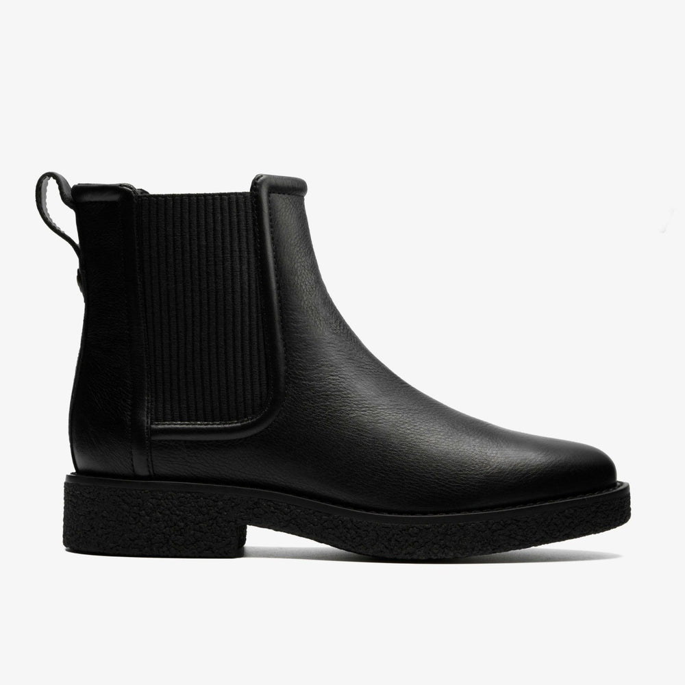 Nella Top Black Leather | Clarks