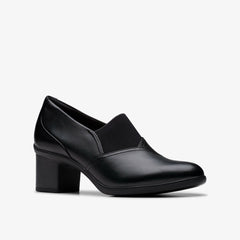 Shaya Tess Black Leather | Clarks Sale