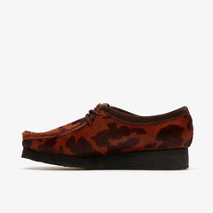 Wallabee Brown Cow Print | Clarks US