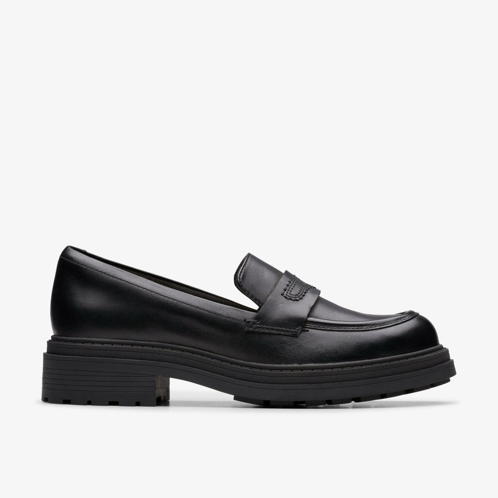 Orinoco3 Edge Black Leather | Clarks US