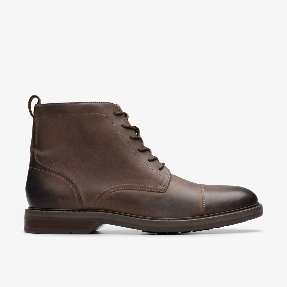 Aldwin Cap Brown Leather | Clarks Sale