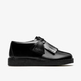 Desert Trek Black Hi Shine Leather | Clarks Sale