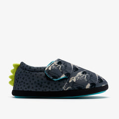 Fluffy Snug Kid Dark Grey Interest | Clarks For Sale