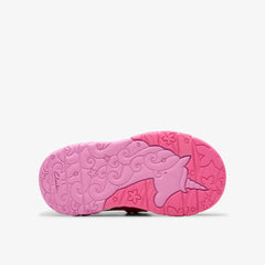 Tidal Shell Toddler Pink | Clarks