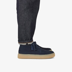 Torhill Lace Hi Navy Nubuck | Clarks Onsale