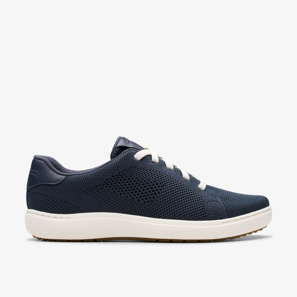 Nalle Walk Navy Knit | Clarks Discount