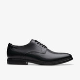 Banbury Derby Black Leather | Clarks Onsale