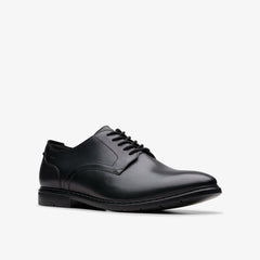 Banbury Derby Black Leather | Clarks Onsale