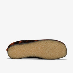 Wallabee Brown Cow Print | Clarks Discount