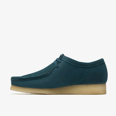 Wallabee Mid Blue Suede | Clarks