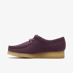 Wallabee Plum Suede | Clarks Discount