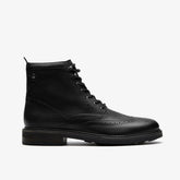 Newford Lace Boot Black Leather | Clarks