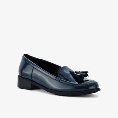 Havisham Edge Loafer Navy Patent | Clarks Onsale