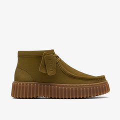 Torhill Moss Olive Suede | Clarks US