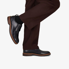 Aldwin Lace Black Leather | Clarks Sale