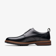 Aldwin Lace Black Leather | Clarks Sale