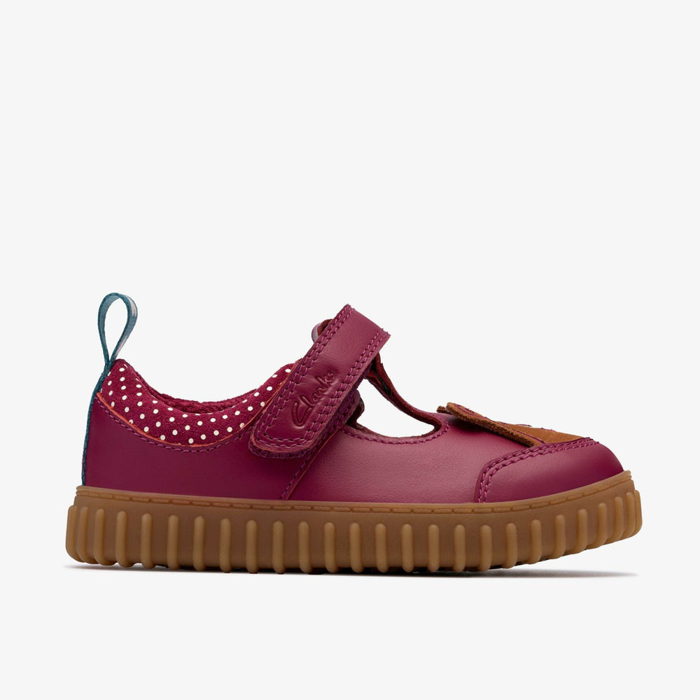 Cove Glow Toddler Berry | Clarks US