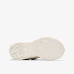 Feather Pace Kid White | Clarks US