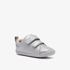 Roamer Craft Toddler Silver Patent | Clarks Onsale