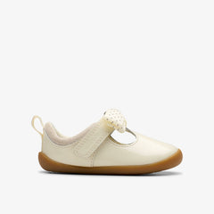 Roamer Trim Toddler Off White | Clarks US