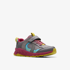 Selva Hero Kid Dark Grey Combination | Clarks