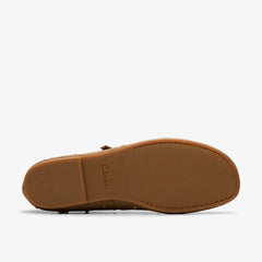 Livia Stud Walnut Suede | Clarks Discount