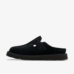 Solsbury Mule Black Suede | Clarks Discount