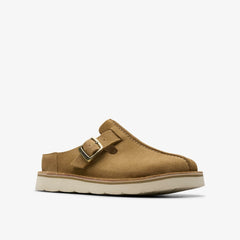 Solsbury Mule Dark Sand Suede | Clarks For Sale