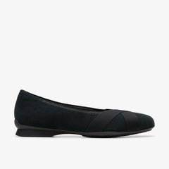 Jazmynn Gem Black Suede | Clarks US