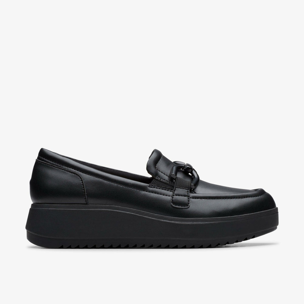Zylah Top Black Leather | Clarks For Sale