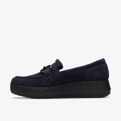 Zylah Top Navy Suede | Clarks Discount