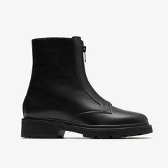 Lauryl Zip Black Leather | Clarks For Sale