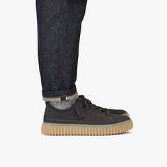 Torhill Lace Dark Grey Nubuck | Clarks