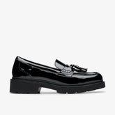 Lauryl Tassel Black Patent | Clarks For Sale