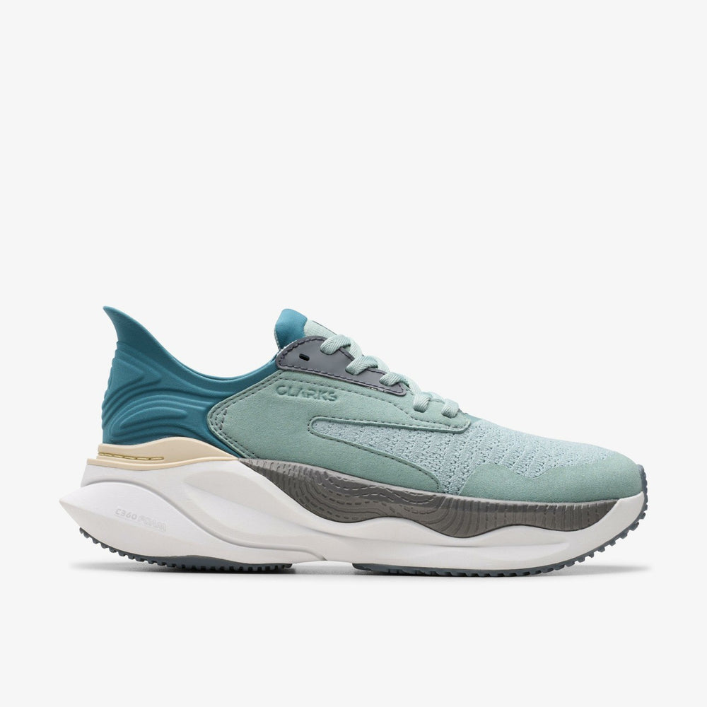 Clarks Pace Aqua Combination | Clarks For Sale