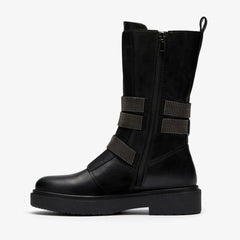Muster Chain Black Leather | Clarks Sale