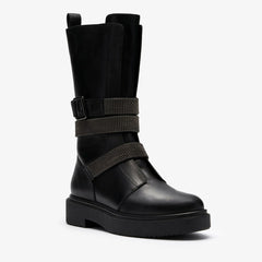 Muster Chain Black Leather | Clarks Sale